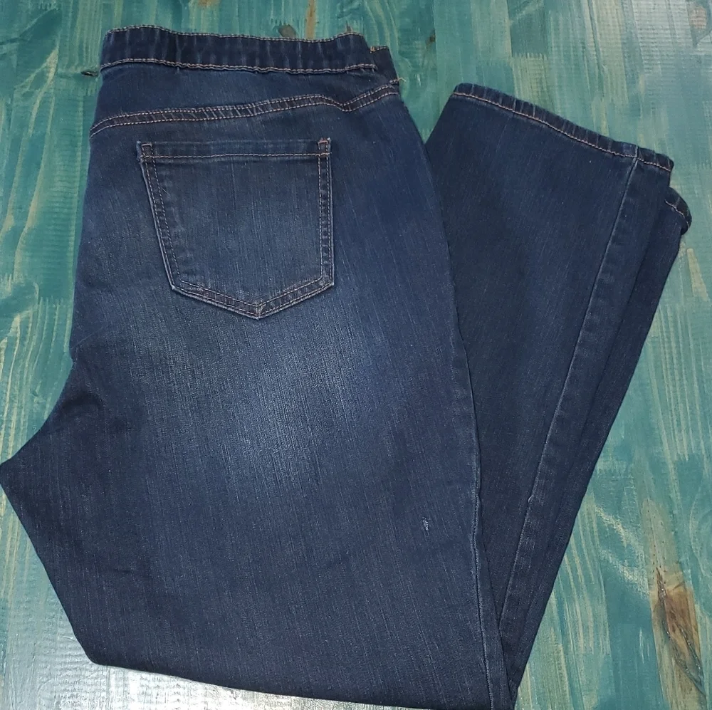 Kim Rogers 16 Short Jeans with Stretchy Waist - Picture 4 of 8